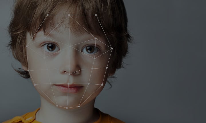 AIの解析技術と男の子
